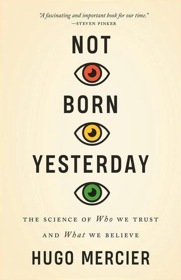 Not Born Yesterday - Hugo Mercier 9780691208923, Verzenden