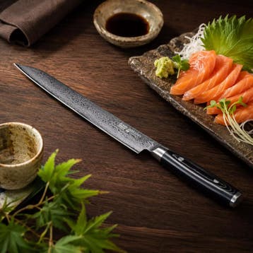 Yaxell Ran Sujihiki 25,5 cm – Sushimes / Fileermes – 69, Ophalen of Verzenden, Nieuw, Overige materialen