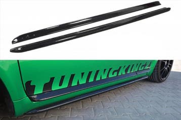 Zijskirts Diffuser Audi S3 8L Glanzend zwart, Ophalen of Verzenden, Nieuw