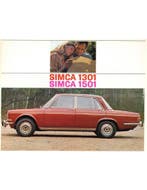 1967 SIMCA 1301 | 1501 BROCHURE NEDERLANDS, Boeken, Nieuw, Author