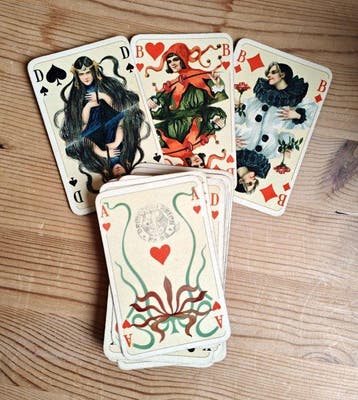 Otto Tragy - Speelkaarten - Jugendstil Whist Spielkarten No.