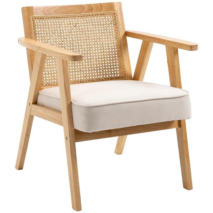 TRUUSK Fauteuil Relaxstoel Met Armleuningen - Zitkussen - Ri, Huis en Inrichting, Woonaccessoires | Kussens, Nieuw, Verzenden