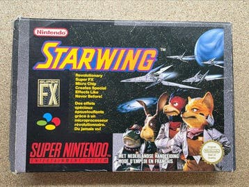 Nintendo - Snes - STARWING - Pal - FAH release - First, Nieuw