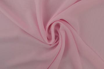 Chiffon Baby roze - rol 60 meter, Verzenden, Nieuw