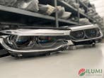 BMW 5 G30 G31 ADAPT LASER KOPLAMP R L KPL 7493649 7493650, Verzenden, Gebruikt, BMW