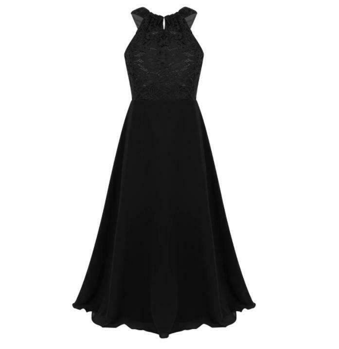 Galajurk Thirzah - zwart - maat 164/170, Kinderen en Baby's, Kinderkleding | Maat 164, Meisje, Nieuw, Jurk of Rok, Ophalen of Verzenden