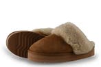 Warmbat Pantoffels in maat 42 Cognac, Kleding | Dames, Schoenen, Overige kleuren, Verzenden, Zo goed als nieuw, Pantoffels of Sloffen