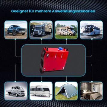 Air Diesel Heater 5KW 12V LCD voor Truck Van Bus, Verzenden, Nieuw, Universele onderdelen
