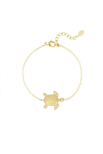turtle tides armband - Goudkleur, Sieraden, Tassen en Uiterlijk, Armbanden, Verzenden, Nieuw