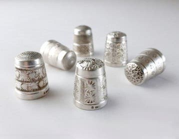Birmingham, 1990s - .925 Silver - Vingerhoed (6)