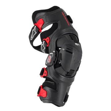 Alpinestars RK-7 Plasma Kniebrace Set Zwart Rood, Verzenden, Nieuw met kaartje, Heren, Alpinestars