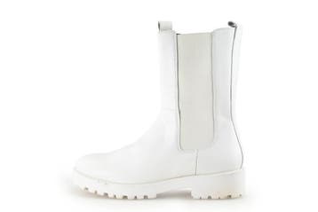 Nelson Chelsea boots in maat 41 Wit, Verzenden, Wit, Overige typen, Zo goed als nieuw