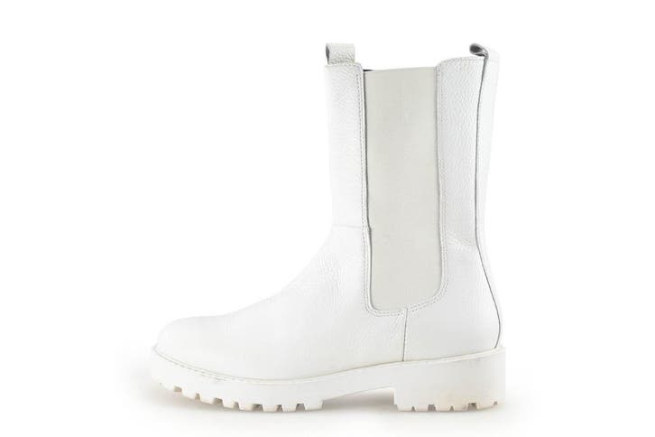 Nelson Chelsea boots in maat 41 Wit, Kleding | Dames, Schoenen, Wit, Zo goed als nieuw, Overige typen, Verzenden