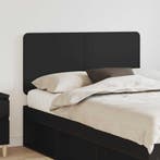 vidaXL Hoofdbord Zwart Eiken Bewerkt hout, Huis en Inrichting, Slaapkamer | Bedden, Verzenden, Nieuw, Zwart, Hout