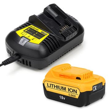 Startset: DeWalt DCB184 XR Li-ion accu , 123accu huismerk, Verzenden, Nieuw