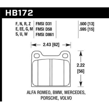 Hawk HPS Street Brake Pads, Ophalen of Verzenden, Nieuw