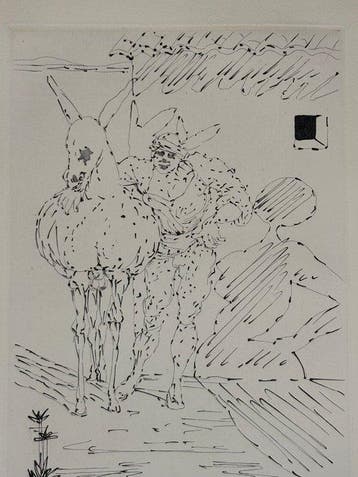 Salvador Dali (1904-1989) - Le Tricorne (El sombrero de tres