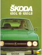 1977 SKODA 120 L LS BROCHURE NEDERLANDS, Nieuw, Author