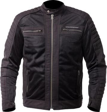MUGENRACE Canvas Zwarte Textieljas, Motoren, Kleding | Motorkleding, Nieuw met kaartje, Jas | textiel, MUGENRACE, Heren