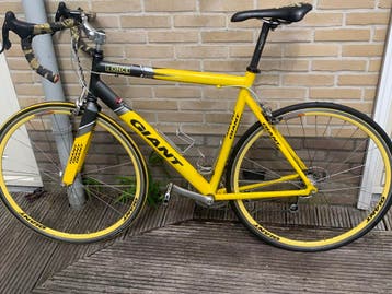 Giant racefiets type once 57 cm 27 versnellingen, Ophalen, 28 inch, Gebruikt, Aluminium