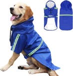 2dekans | Dutchwide - Hondenjas - Regenjas Hond - Blauw -, Dieren en Toebehoren, Ophalen of Verzenden, Zo goed als nieuw