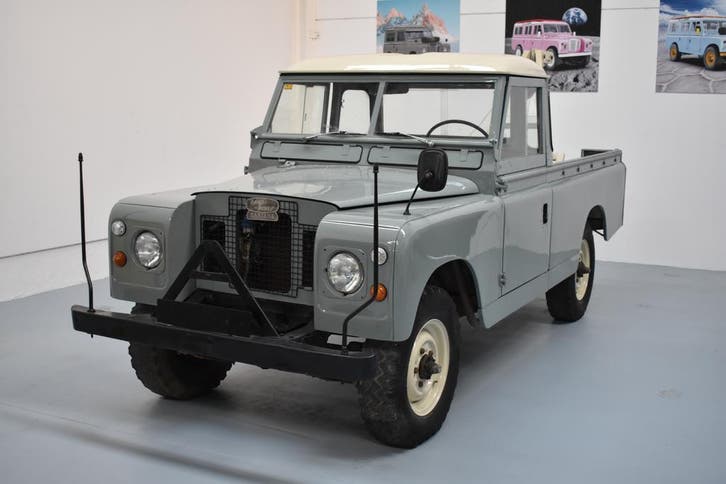 Land Rover tow truck oldtimer, bj 1971, in perfekte staat, Auto's, Land Rover, Geïmporteerd, Te koop, Handgeschakeld, SUV of Terreinwagen
