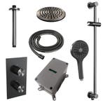 Brauer Gunmetal Carving Thermostatische Regendoucheset, Ophalen of Verzenden, Nieuw