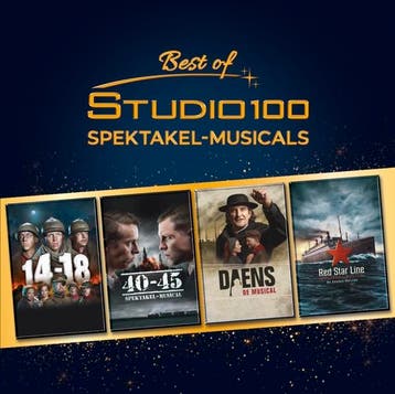 Best Of Studio 100 Spektakel-Musical - CD, Ophalen of Verzenden, Nieuw in verpakking
