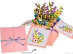 Roze Pop-up Liefdeskaart Surprise Doosje Love vol met Blo..., Diversen, Verzenden, Nieuw