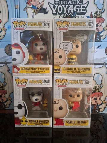 Funko - Funko Pop Conjunto Peanuts Funko Pop - Portugal
