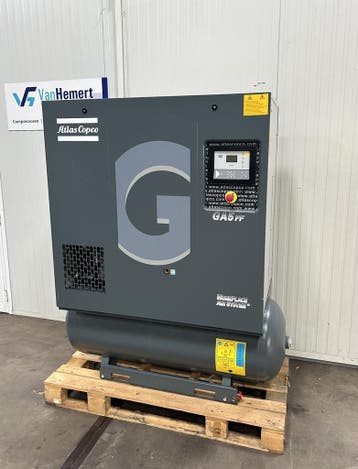 Gebruikte Atlas Copco GA5 FF | 702 l/min, Zo goed als nieuw