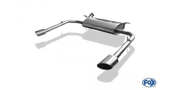 FOX Renault Laguna III Grandtour einddemper uitgang rechts/l, Verzenden, Nieuw