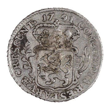 Nederland, Zeeland  zilveren dukaat (‘pietje’) Middelburg,