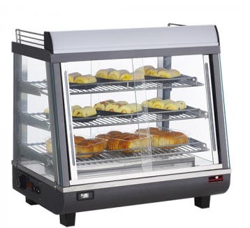 Warmhoudvitrine | RVS | 67,5x49x(h)66 cm CaterChef, Verzenden, Nieuw in verpakking