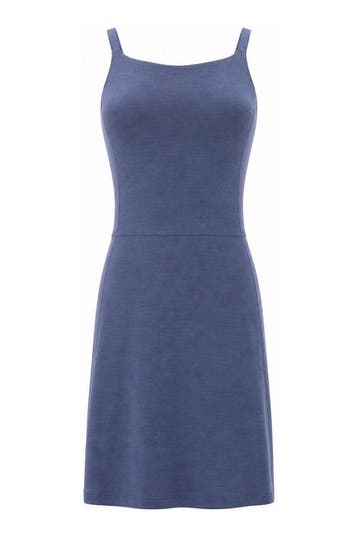 Icebreaker Jurk in maat S Blauw, Kleding | Dames, Truien en Vesten, Icebreaker, Verzenden, Zo goed als nieuw, Blauw