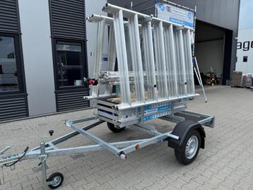 Rolsteiger + aanhanger, Ophalen of Verzenden, Nieuw, Rolsteiger of Kamersteiger, 5 meter of hoger