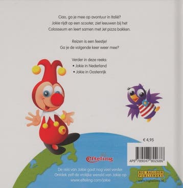 Jokie in Italië 9789047802686, Verzenden, Zo goed als nieuw
