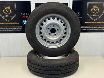 Caravan en aanhangers reservewiel band 2 stuks 195/70R15C, Gebruikt, 15 inch, Banden en Velgen, 195 mm