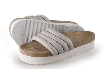Manuel Slippers in maat 39 Wit, Slippers, Verzenden, Wit, Zo goed als nieuw