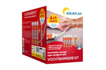 Aquaplan Aquaplan vochtbarriere kit 4 1 5 x 310 ml, Verzenden, Nieuw
