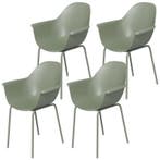 Set Van 4 Tuinstoelen, Buitenstoelen, Modern Design, 59 Cm X, Verzenden, Nieuw