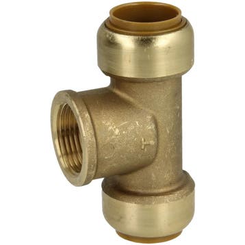 Tectite steekfitting t-stuk met afloop 22 mm x 3/4 is,, Ophalen of Verzenden, Nieuw