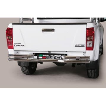 Rear Bar | Isuzu | D-MAX D.C. 2012-2020 4d pick-up | RVS Dou, Verzenden