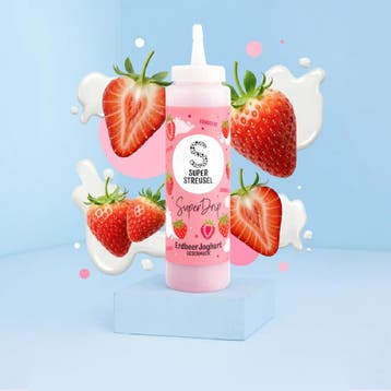 SuperDrip Aardbei Yoghurt 300g, Verzenden, Nieuw