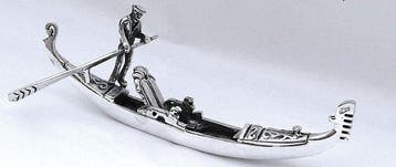 Modelschip - GONDOLA zilver 800/1000 24 gram