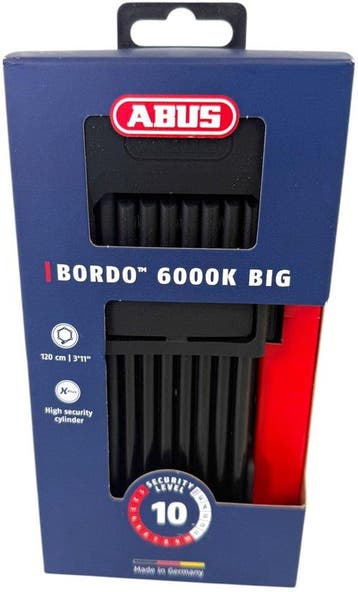 Fietsslot ABUS Vouwslot - BORDO™ 6000K - Security level 10, Verzenden, Nieuw