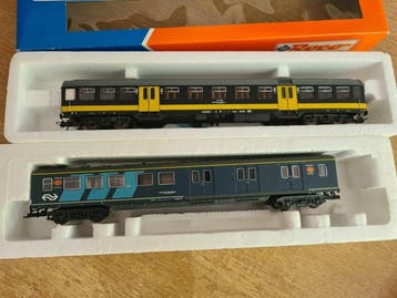 Roco, t oude Station H0 - 44292 - Modeltrein personenwagen, Nieuw