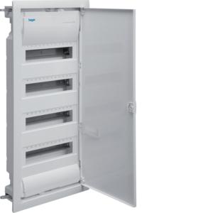 Hager Volta - Ledige installatiekast + deur - 4 x 12 modulen, Ophalen of Verzenden, Nieuw, Groepenkast
