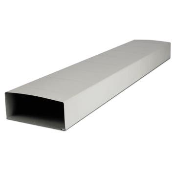 Rechthoekig (instort) kanaal 170 x 70mm - 1,5 meter - staal, Doe-het-zelf en Verbouw, Ventilatie en Afzuiging, Verzenden, Nieuw
