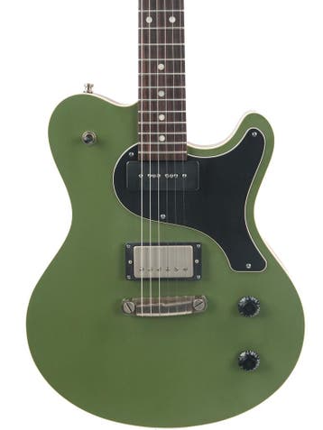 Nik Huber Krautster III Olive Drab (Instrument,Single Cut), Ophalen of Verzenden, Nieuw, Solid body